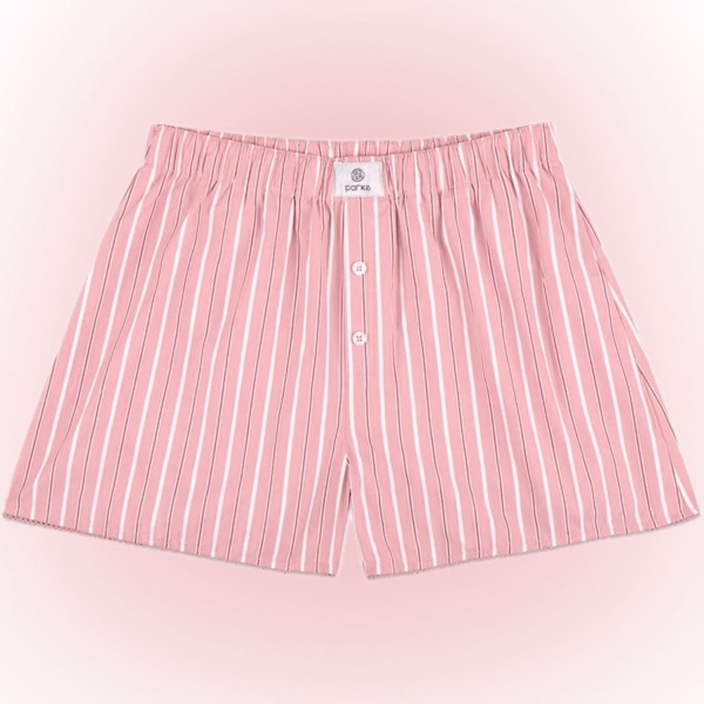 Parke Pink Striped Boxers
